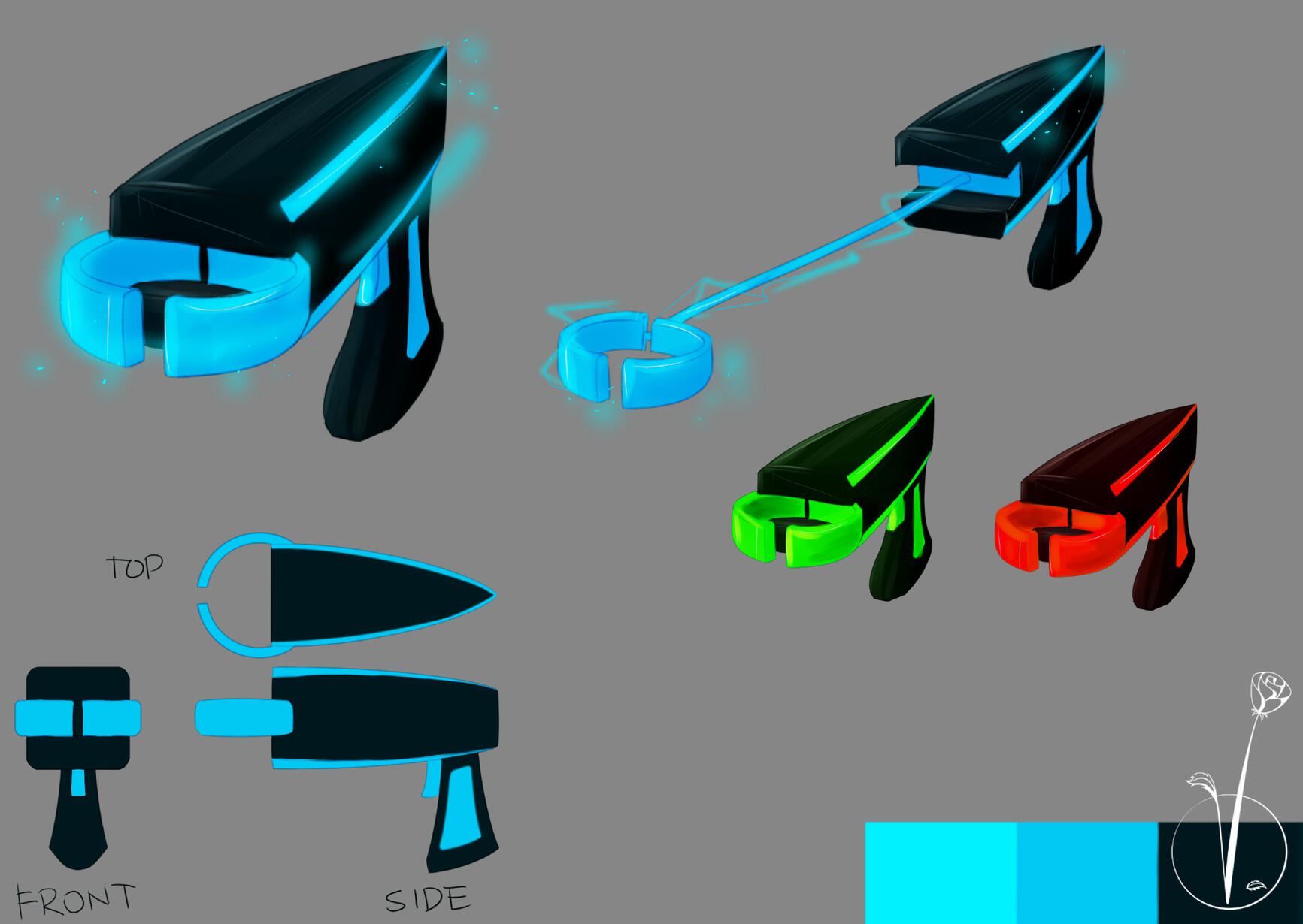 Commissioned Weapon/ Props Design