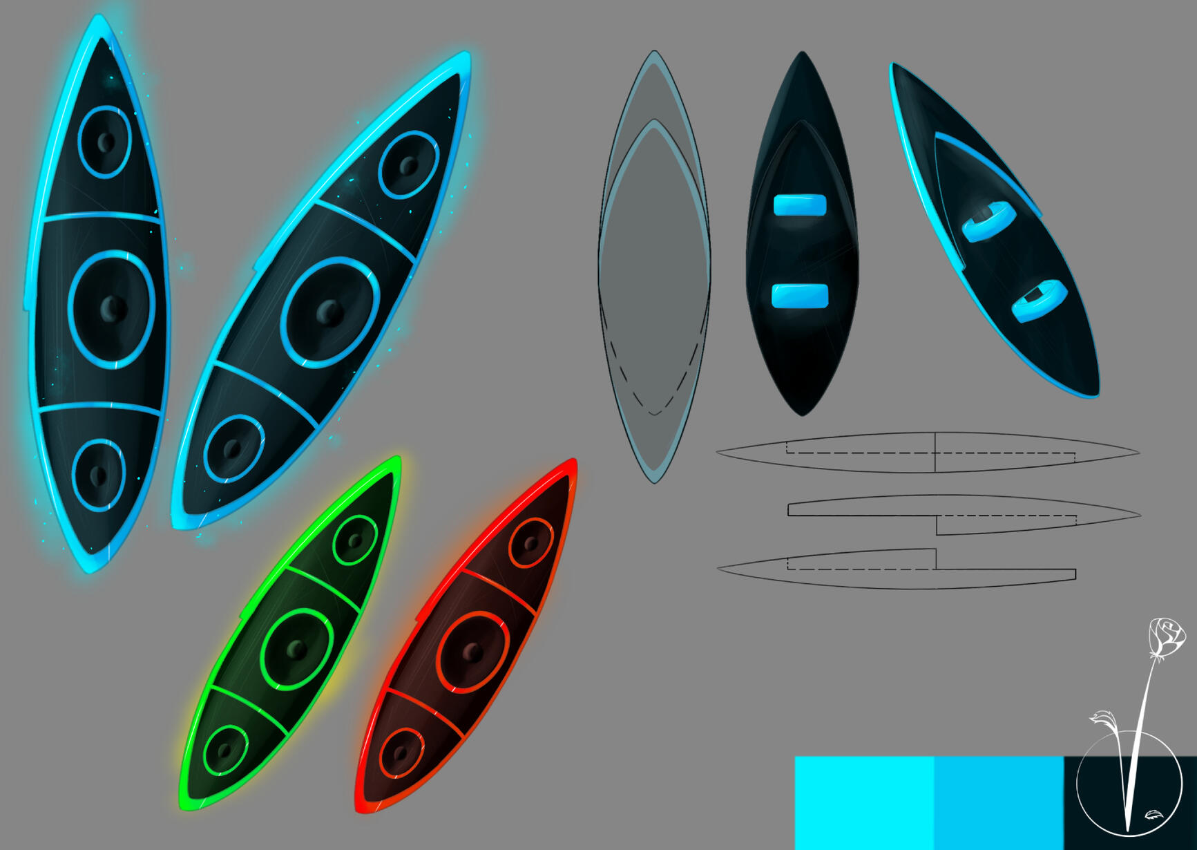 Commissioned Weapon/ Props Design